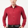 Red Plain Shirt