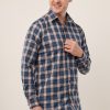 Blue Check Design Shirt