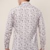 Cream Print Shirt
