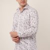 Cream Print Shirt